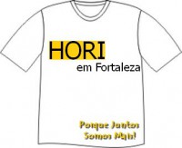 Blusa Hori em Fortaleza com Frase ( Blusa Promocional )