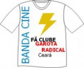 Blusa Banda Cine com Raio + Fã Clube Garota Radical Ceará
